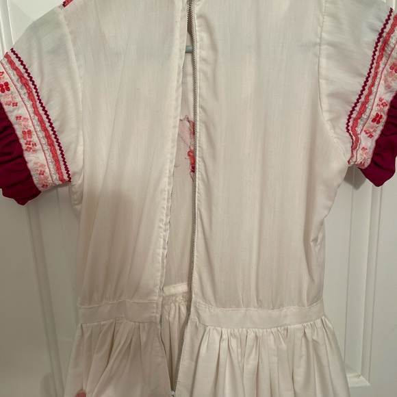 VINTAGE 1960’s Handmade Square-Dance Style Dress - Picture 8 of 12